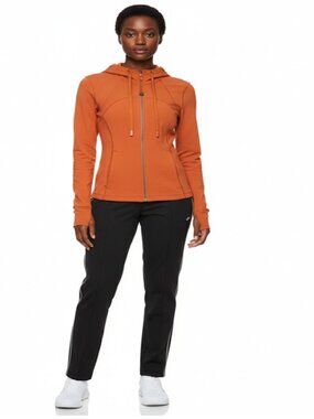 Lululemon Hooded Define Jacket Nulu in Cayenne, RDRK Size 6